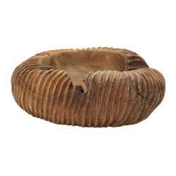 PLATEAU GARNI TECK CM 37X40X16